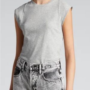 Frame Le High Rise muscle tee